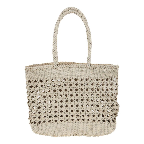 White Shopper Bag Elegant and Functional