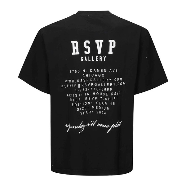 Cotton T-shirt with front and back print