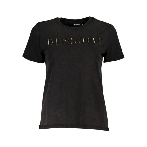 Elegant T-Shirt with Contrast Details