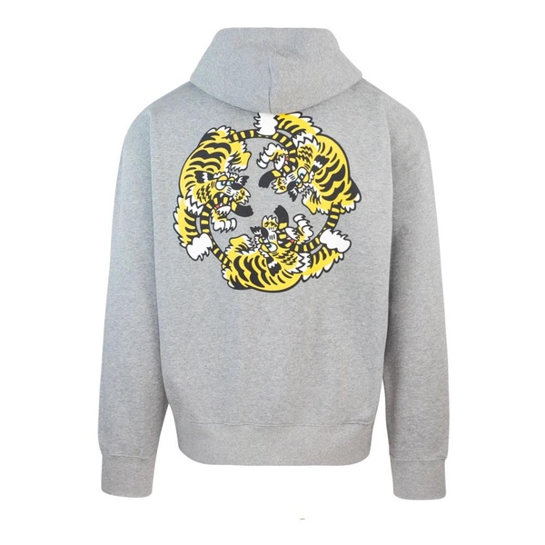 Grey Sweater with Back Print
