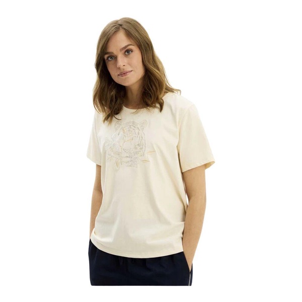 Palma T-Shirt with Embroidered Motif