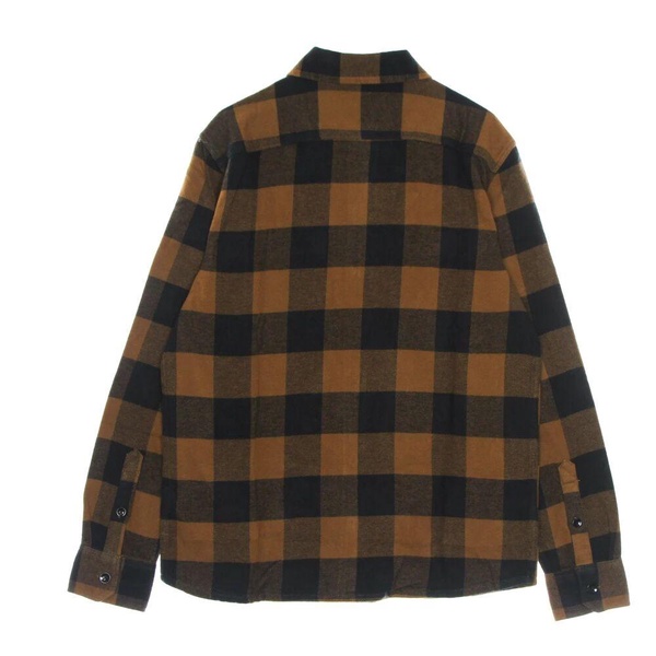 Brown Duck Flannel Long Sleeve Shirt