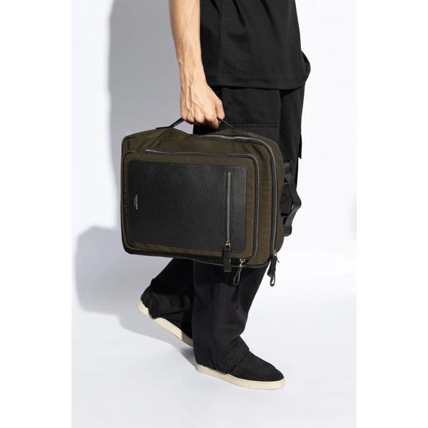 Backpack with printed logo