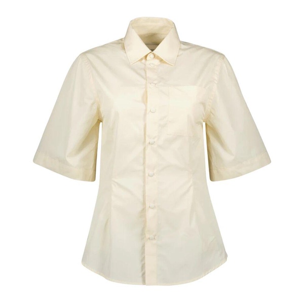 Pastel Yellow Cotton Shirt