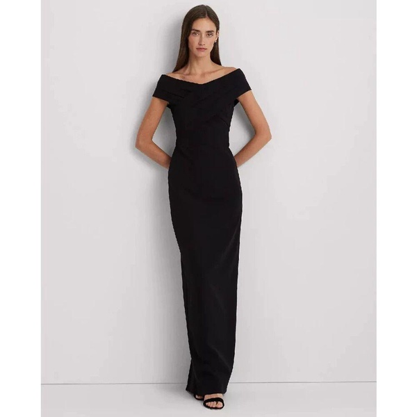 Black Dress with Exposed Shoulders
