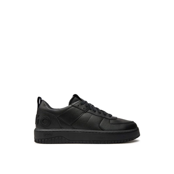 Black Kilian Tennis Sneakers Logo Rubber
