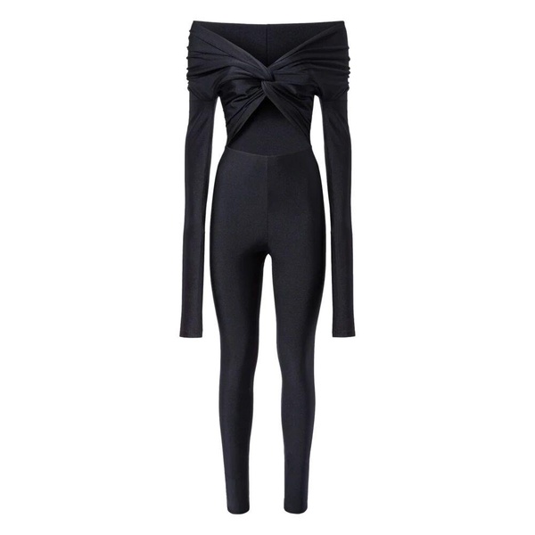 Black Cut Out Dress Made in Italy