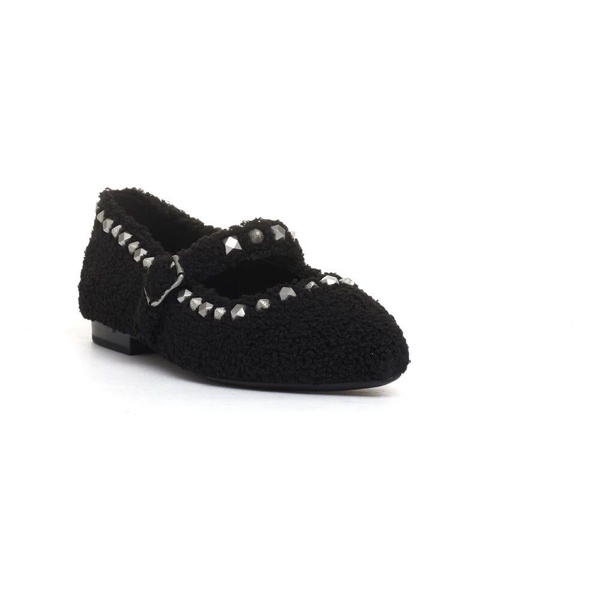 Ecofur Ballerina with Strap and Studs