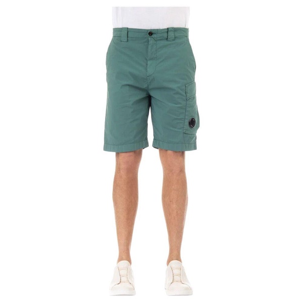 Military-inspired Bermuda Cargo Shorts