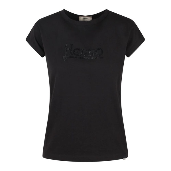 Rhinestone Logo Jersey T-Shirt