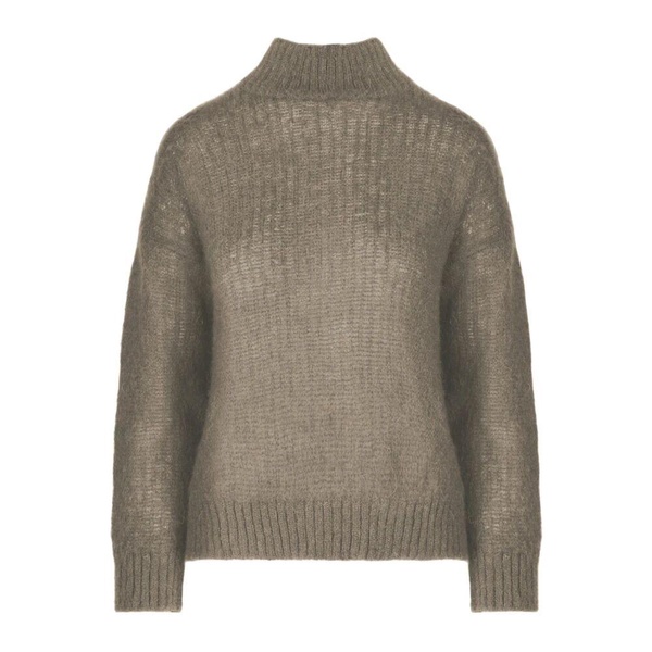 Mohair Blend Knit Turtleneck