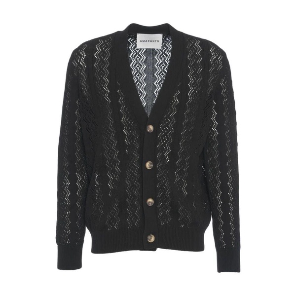 Black Knit Cardigan