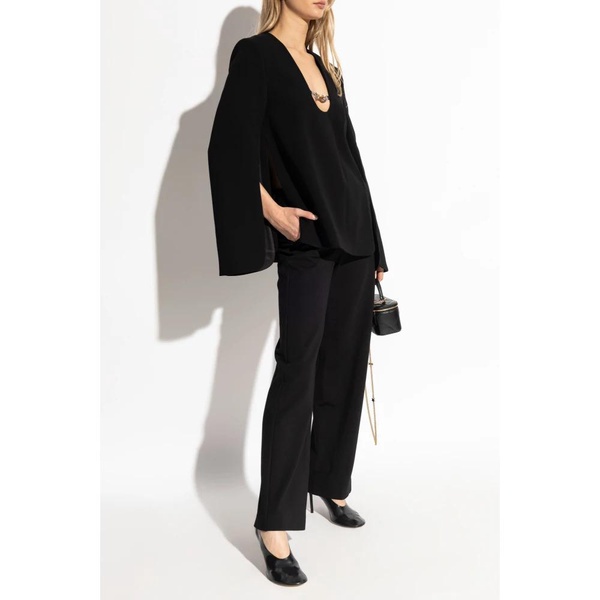 Long sleeve top with slit