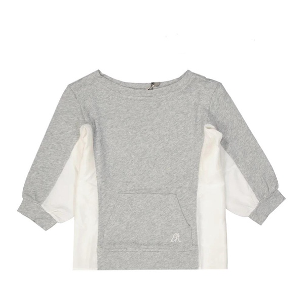Cotton Sweatshirt with Kangaroo Pocket