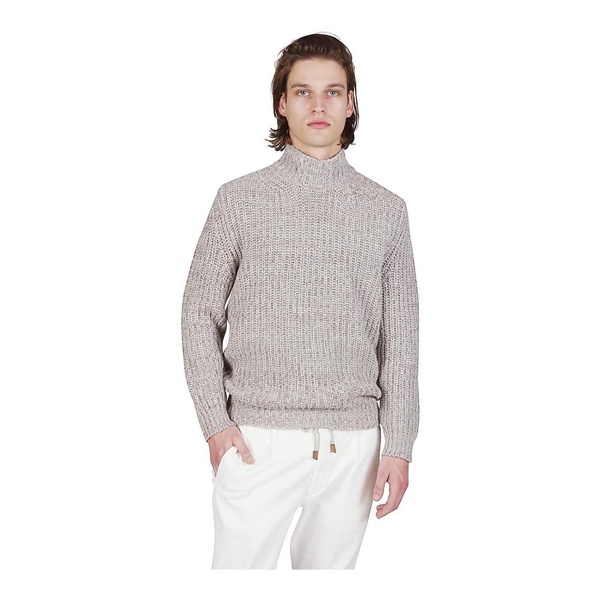 High Neck Wool Sweater
