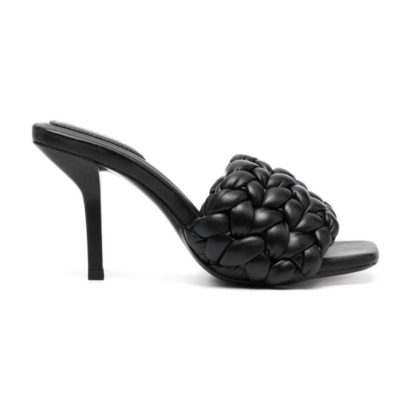 Trendy Braided Heeled Mules