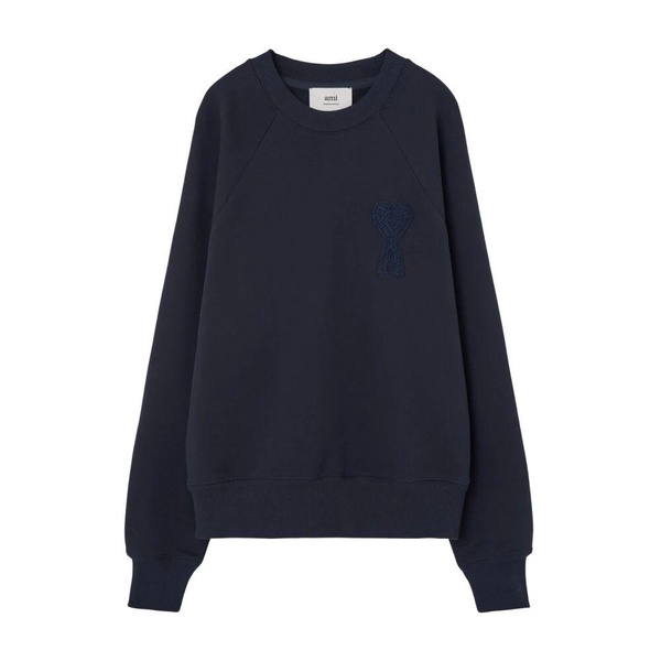 Blue Cotton Coeur Sweater