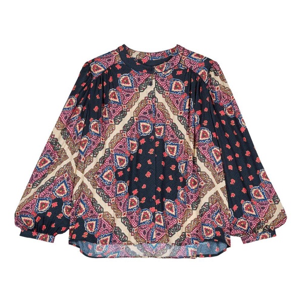 Bohemian Style Long Sleeve Shirt