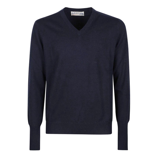 PLAIN V-NECK SWEATER