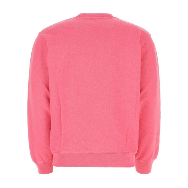 Dark pink cotton sweatshirt