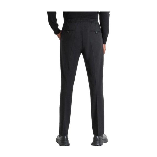 Elegant Black Straight Leg Pants