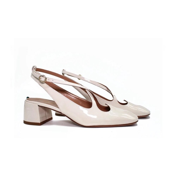 Leather Love Slingback Shoes