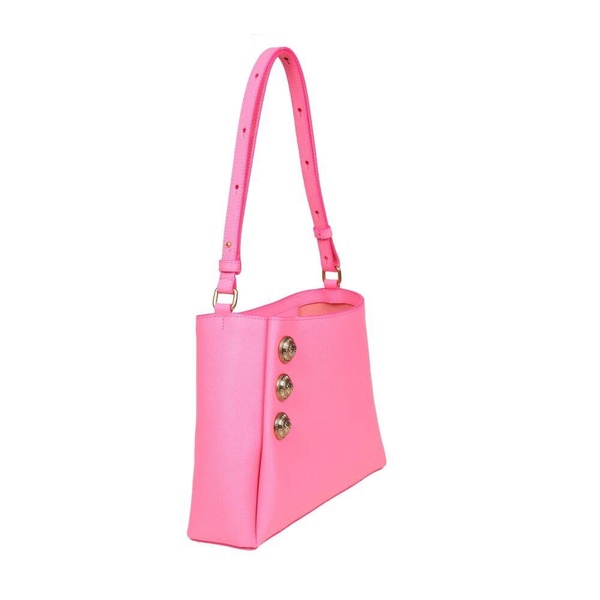 Emblème Coin-button Leather Shoulder Bag