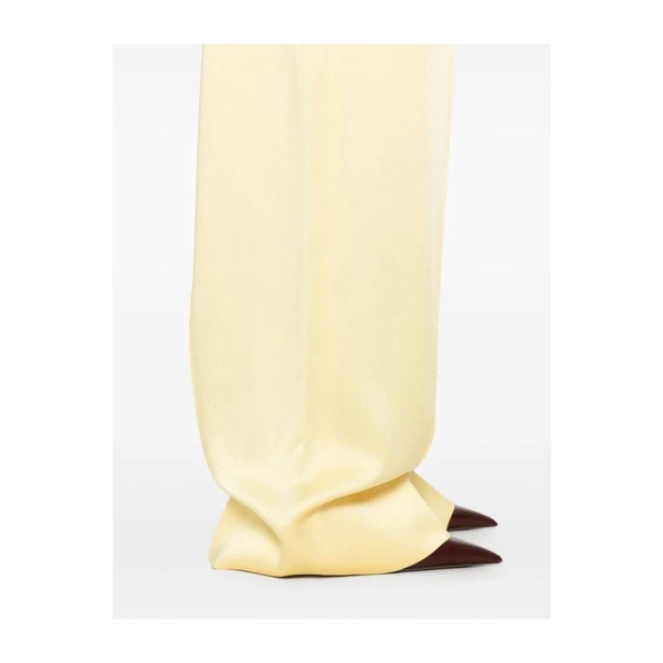 Yellow Wide-leg Trousers for Women