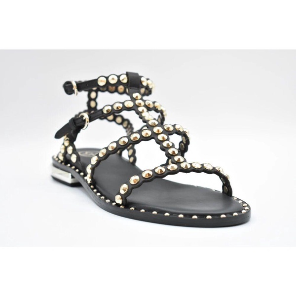 Black Flat Sandals