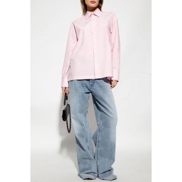 Shirt with patch