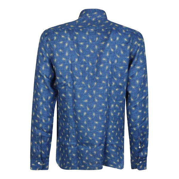 Blue/Yellow Neck Shirt
