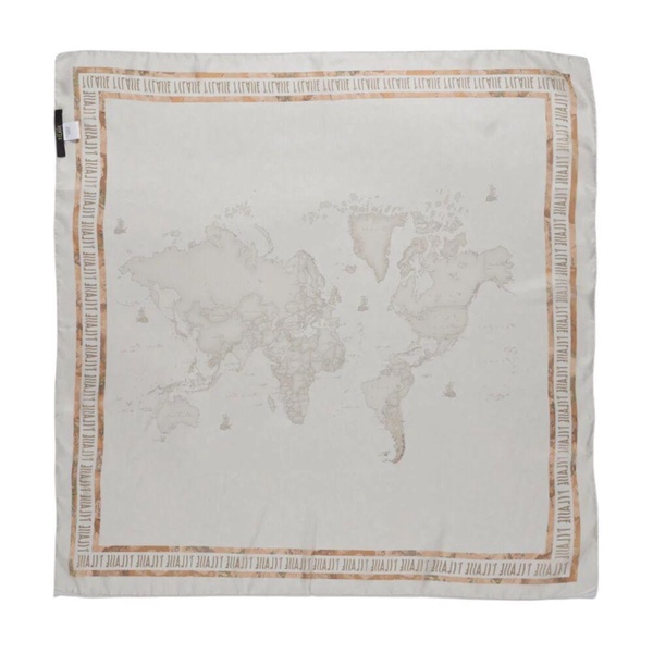 Elegant Pattern Polyester Square Scarf