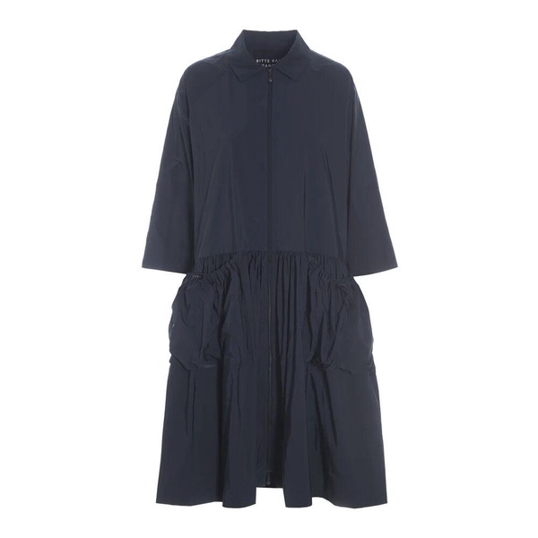 Poplin Dress with Oversized Fit