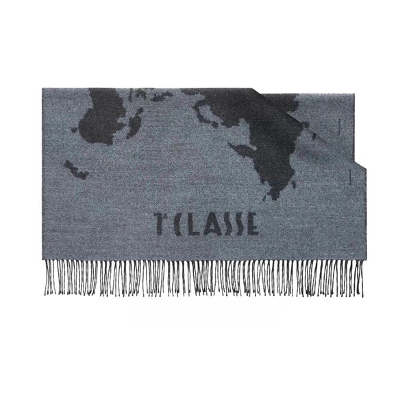 Elegant Geo Map Scarf