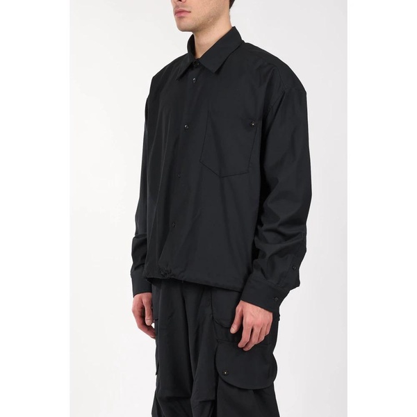 Flannel Shirt with Button Closure