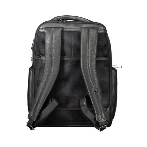 Black Leather Backpack