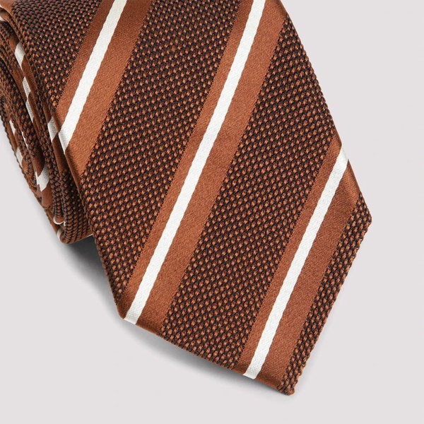 Bordeaux Silk Tie for Men