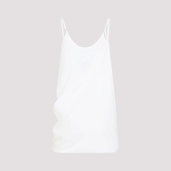 Elegant White Silk Dress