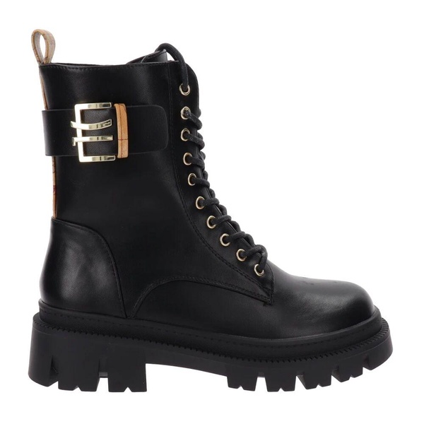 Faux Leather Women's Ankle Boots