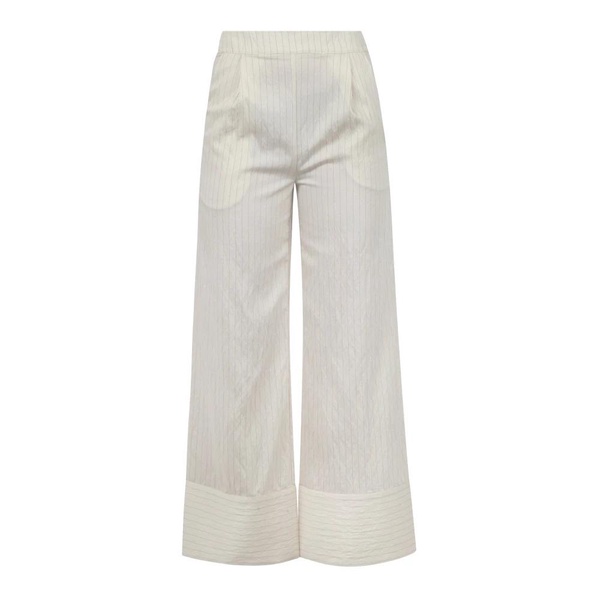 Wide Striped Pants