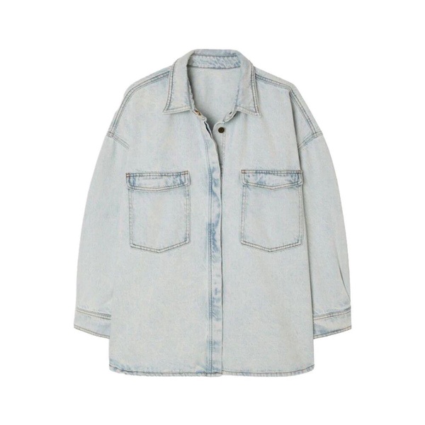 Oversized Denim Shirt
