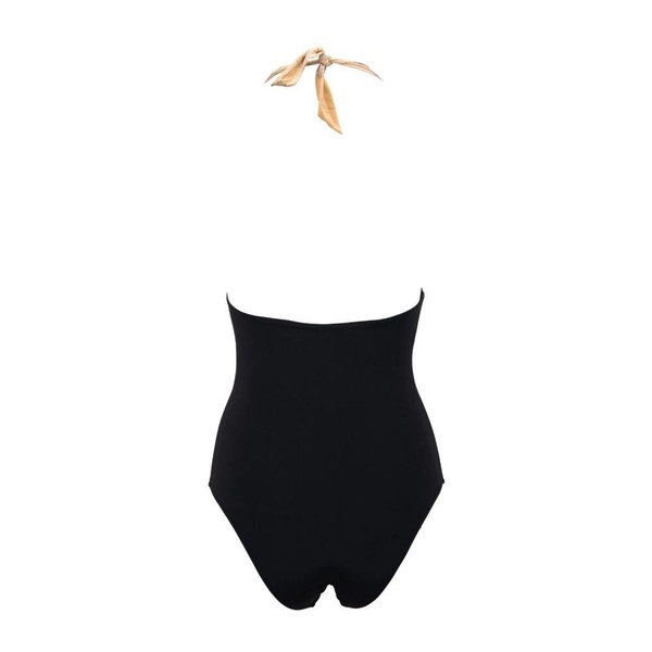 Elegant One-Piece Swimsuit with Lace