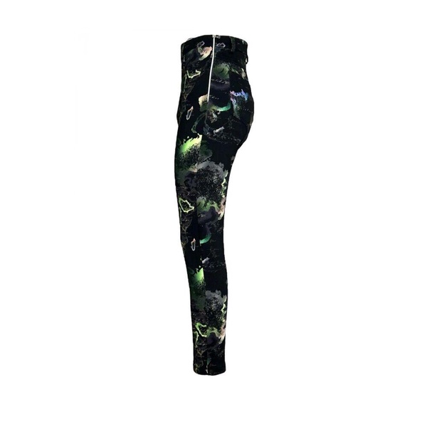 Cotton Geometric Pattern Pants