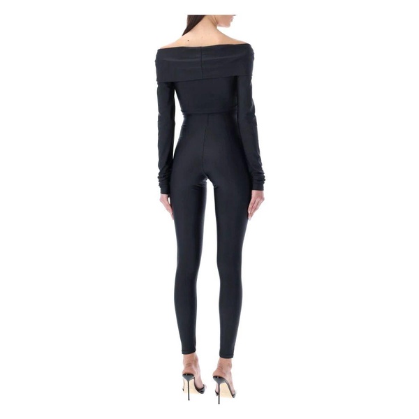 Black Cut-Out Jumpsuit