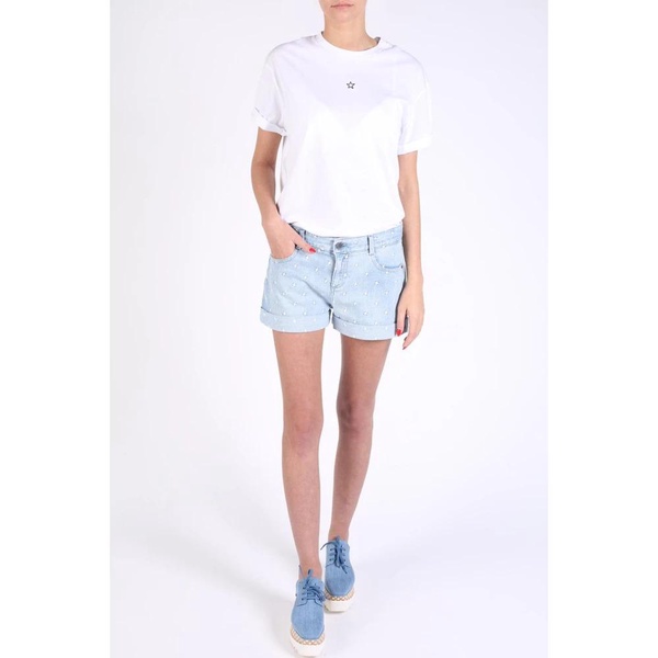 Rolled sleeve T-shirt