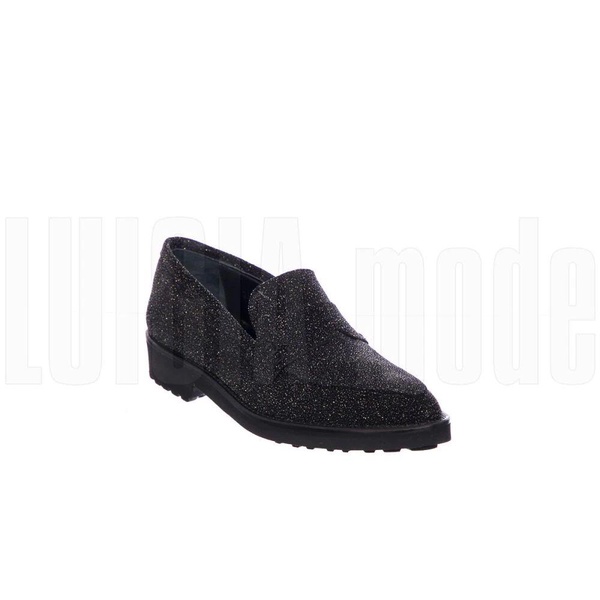 Glitter Black Shoes