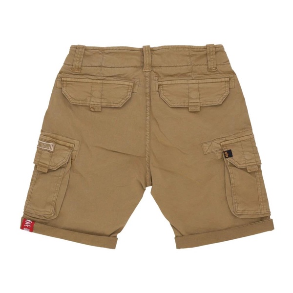 Cargo Shorts with Cuffed Bottom