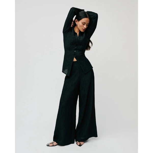 Portia Pleated Palazzo Trousers