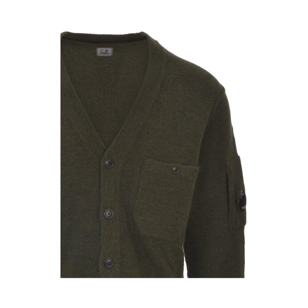 Alpaca Wool Buttoned Cardigan