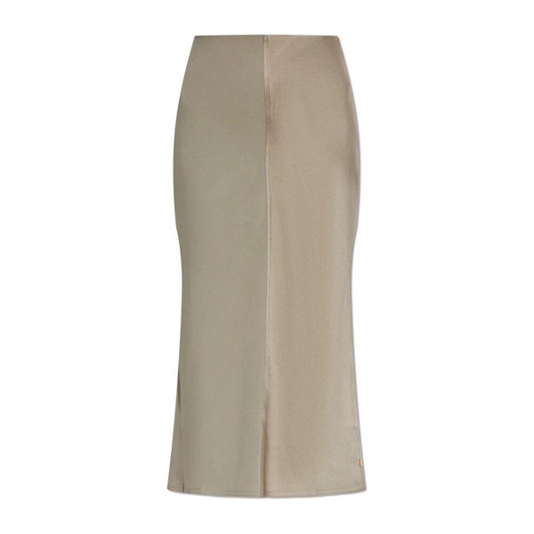 Skirt with stitching